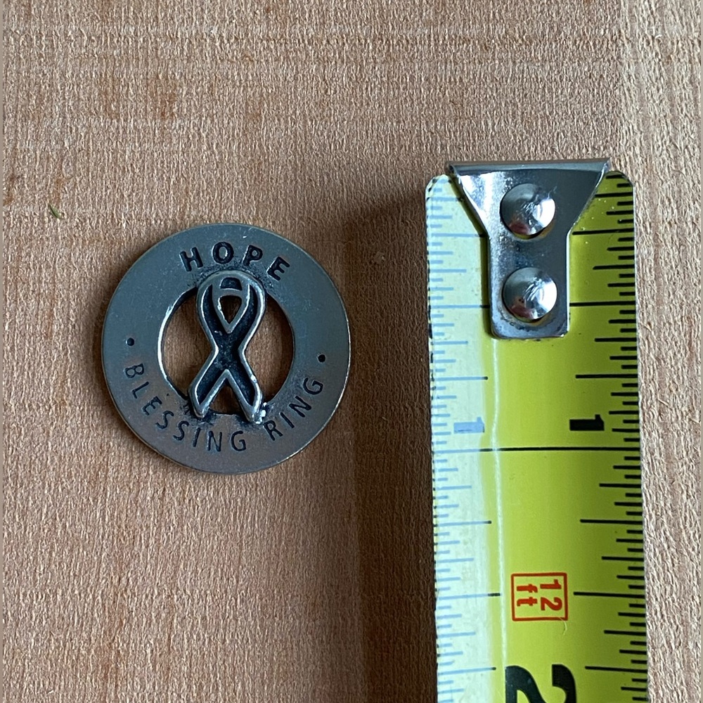 Hope - Cancer Ribbon Coin